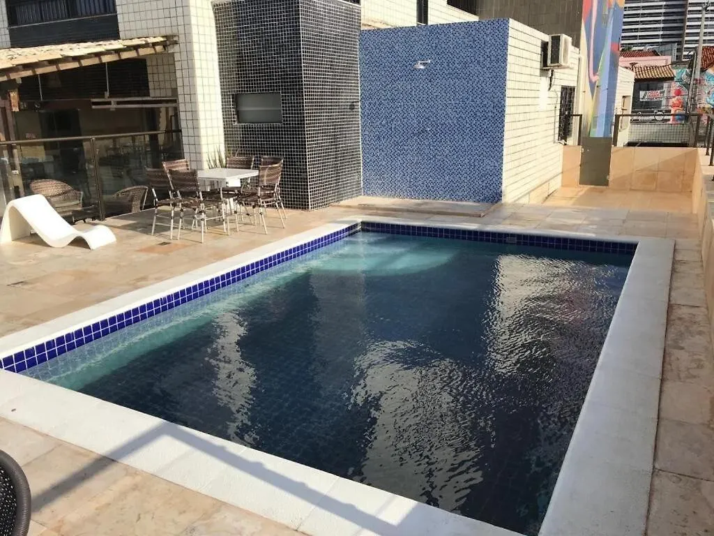 301 Flat Mobiliado Com Vista Total Mar Na Praia De Iracema Apartment Fortaleza  Brazil
